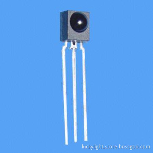 Infrared Remote Control Receiver Module with 940nm Peak Wavelength and 50mW Power Dissipation